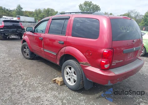 2007 Dodge Durango Slt z USA, uszkodzony, nr VIN 1D8HB48P87F524348
